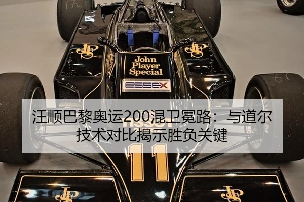 汪顺巴黎奥运200混卫冕路：与道尔技术对比揭示胜负关键